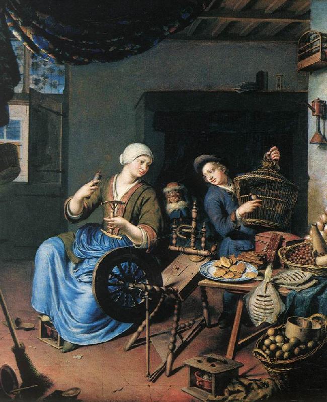 The Spinner, MIERIS, Willem van